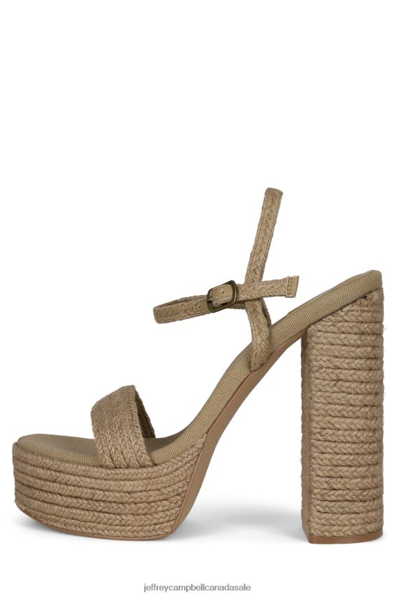 YACHTY Women Tan PLRNJH1171 Jeffrey Campbell Platform Sandal